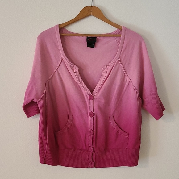 torrid Sweaters - Torrid cropped short sleeve cardigan